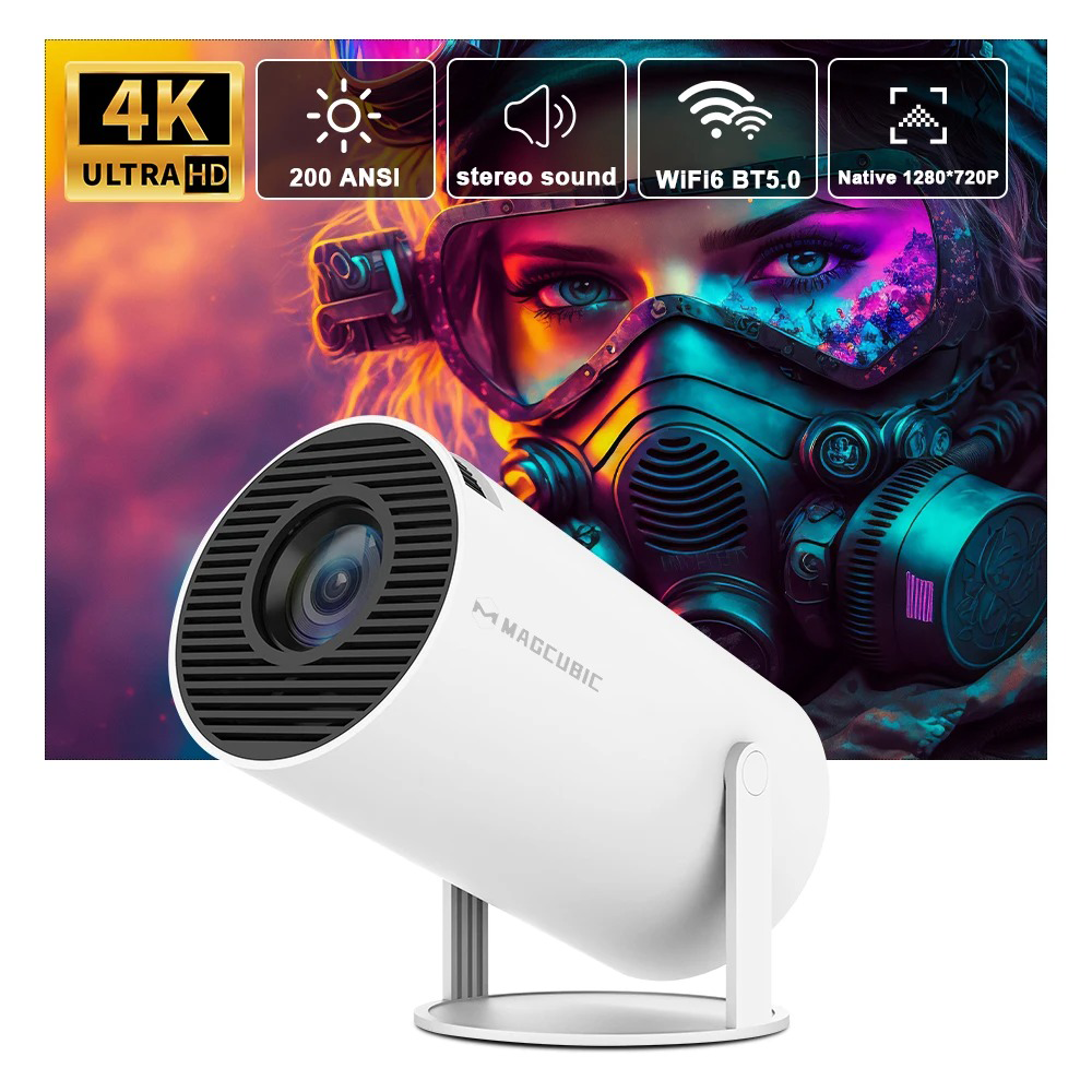 4K Mini Smart Projector