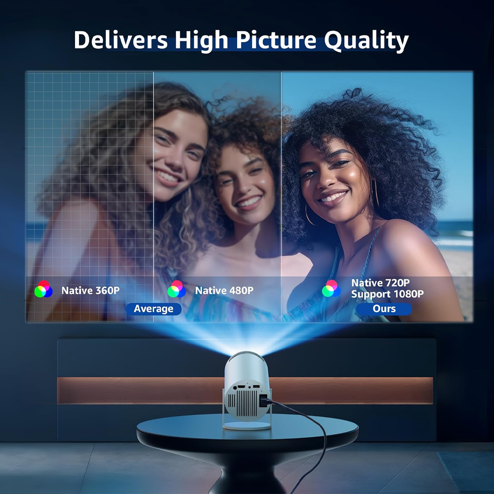 4K Mini Smart Projector